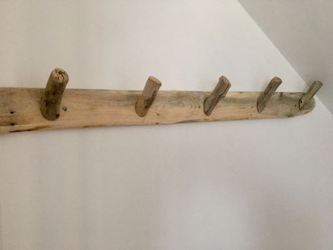 Driftwood Coat Hooks, Driftwood Wall Hooks, Driftwood Coat Rack, Driftwood Shelf, Wood Hooks, Cabin Retreat, Wall Coat Rack, Wood Clothes, Recycled Pallet