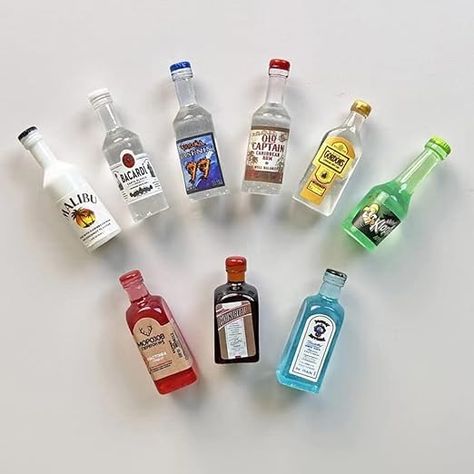 Amazon.com: JOELEW 90pcs Miniature Mini Liquor Bottles Decorations, Dollhouse Mini Wine Bottles Toys, 9 Kinds of Mixed Mini Bottles for Instant Model Scene Fairy Garden Pub Bar, DIY Handwork : Toys & Games Liquor Bottle Cake, Miniature Alcohol Bottles, Small Wine Bottles, Mini Alcohol Bottles, Miniature Bar, Wine Bottle Charms, Mini Liquor Bottles, Mini Wine Bottles, Fridge Decor