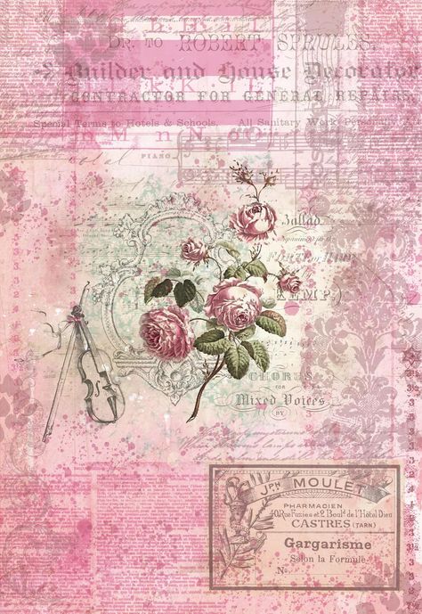 Pink Flower Journal Papers Vintage Junk Journal Papers - Etsy Hungary Pink Printable Paper, Background For Journal Pages Printable, Soft Pink Vintage Aesthetic, Vintage Pink Prints, Aesthetic Pink Designs For Journals, Pink Journal Printable, Coquette Scrapbook Printable, Pink Vintage Ephemera, Printable Scrapbook Paper Aesthetic Pink