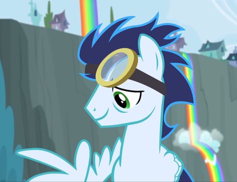 ⋆｡𖦹 ° . Soarin — MLPFiM S4 — Icon, PFP, Profile Picture — My Little Pony Friendship is Magic Mlp Soarin, Soarin Mlp, My Little Pony Boys, Mlp References, Mlp Icons, Large Horse, Pfp Profile, Friendship Is Magic, Icon Pfp