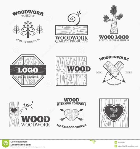 Wood Logo Design, Wood Logo, Woodworking Shows, Woodworking Business, Woodworking Logo, Woodworking Projects For Kids, Woodworking For Kids, Interesting Design, Wood Working Gifts