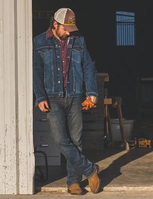 Country Style Men, Rugged Fashion, Brand Persona, Rugged Man, Country Mens Fashion, Guy Clothes, Mode Country, Country Guys, Cowboy Fashion