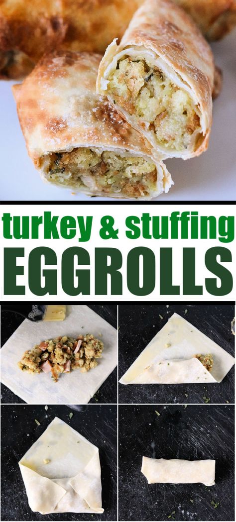 Thanksgiving Leftover Eggrolls Airfryer, Air Fryer Appetizers Thanksgiving, Leftover Turkey Egg Rolls, Egg Roll Thanksgiving Leftovers, Thanksgiving Egg Rolls Air Fryer, Thanksgiving Air Fryer Recipes, Thanksgiving Egg Rolls, Turkey Egg Rolls, Egg Rolls In Air Fryer