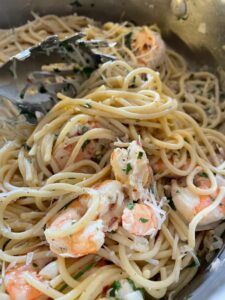 Baked Shrimp Scampi Pasta, Crispy Baked Shrimp Scampi, Garlic Parmesan Shrimp Scampi Pasta, Garlic Butter Shrimp Scampi Pasta, Shrimp Scampi Bake Allrecipes, Garlic Shrimp Scampi, Garlicky Shrimp, Traditional Italian Dishes, Baked Garlic