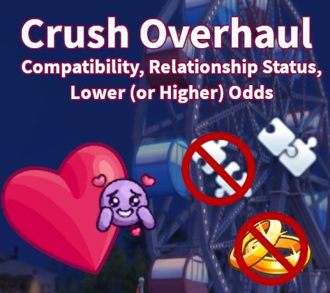 Mod The Sims - Crush Overhaul Sims 4 Romance Mods, Best Sims, In The Mood, The Mood, The Sims, Sims 4, Romance