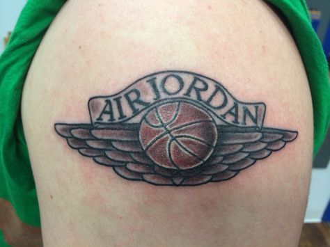 Air Jordan Air Jordan Tattoo, Jordan Tattoo, Brian Dawkins, Fish Tattoos, Jordan, Jesus Fish Tattoo, Air Jordans, Tattoos