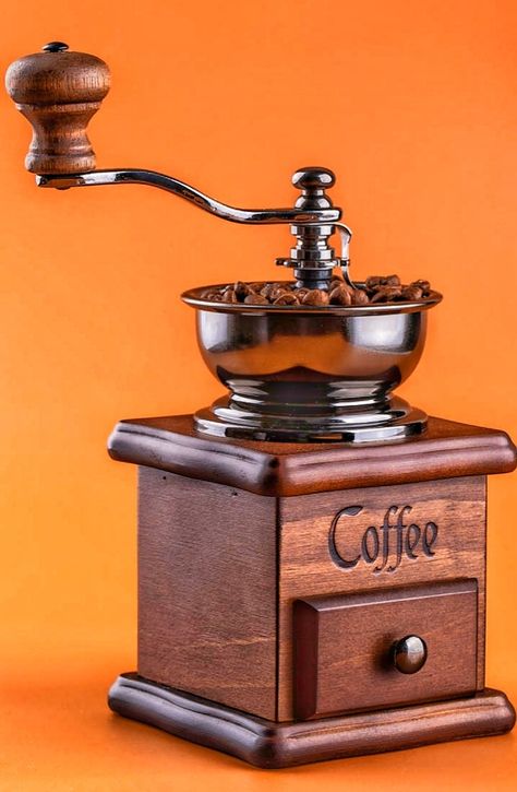 Pbr Material, Coffee Grinder Vintage, Vintage Coffee Grinder, Antique Coffee Grinder, Game Level Design, 3d Coffee, Coffee Poster, Tableau Design, Coffee Grinder