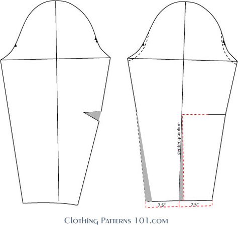 Cowl Sleeve Pattern Drafting, Shirt Sleeve Pattern Drafting, Built Up Neckline Pattern Drafting, Armhole Dart Pattern, Basic Blouse Pattern, Princess Dart Pattern Drafting, Simple Blouse Pattern, Sewing Darts, Basic Blouses