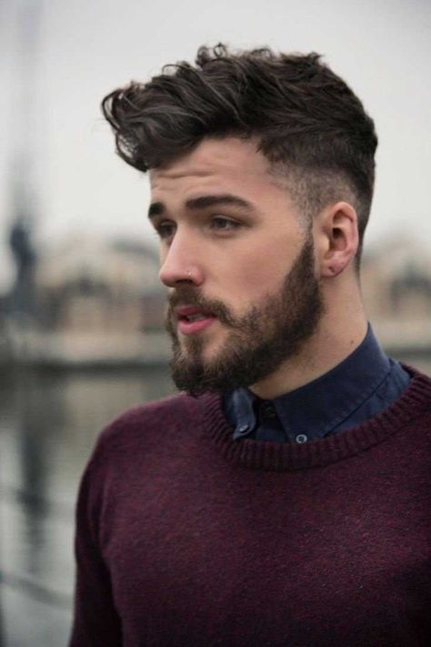 Men’s Beard Fashion For 2017 2018 Latest Beard Styles Bart Styles, Which Hairstyle Suits Me, Hipster Haircut, Man With A Beard, Best Beard Styles, Pompadour Hairstyle, Long Face Hairstyles, Beard Styles For Men, Corte De Cabelo Masculino