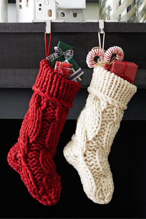 Christmas Stockings Santa Stocking Ideas, Stocking Aesthetic, Christmas Stockings Aesthetic, Stocking Photography, Christmas Stockings Decor, Santa Aesthetic, Christmas Stockings Ideas, Christmas Stocking Ideas, Pottery Barn Holiday