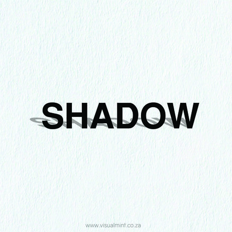 Shadow Typography Design, Shadow Typography, Business Identity, Color Quotes, Day 7, 2024 Vision, Typography Art, Word Art, Typography Design