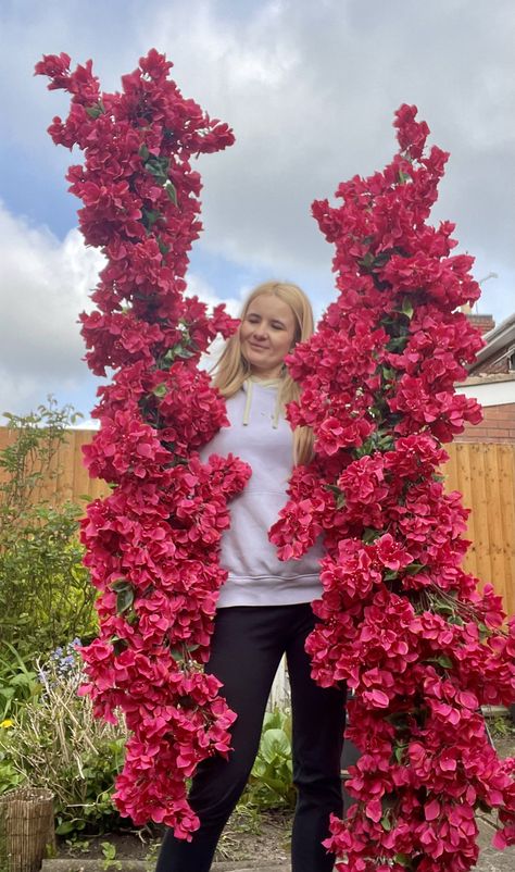 shop now! Artificial Bougainvillea, Bougainvillea Tree, Bougainvillea Flower, Windows Display, Flower Installation, Floral Swag, Flower Garland, Magenta Pink, Bougainvillea