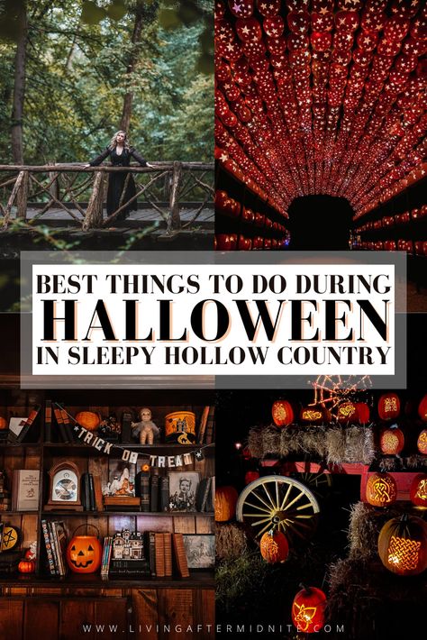 Best Things to Do During Halloween in Sleepy Hollow Country Sleepy Hollow Day Trip, Sleepy Hollow Inspired Outfit, Sleepy Hollow New York Restaurants, Halloween In New England, Halloween Road Trip, Sleepy Hollow New York Halloween, Things To Do In Sleepy Hollow Ny, Sleepy Hallow Ny, Sleepy Hallow New York