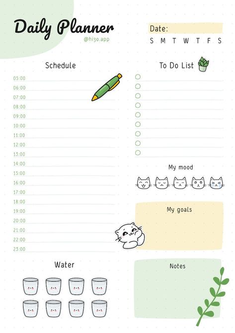 💜 Daily Planner 💜 freeprintableplanner #readingplanner🌟 Good Notes Daily Planner, Notepad Crafts, Routine Motivation, Notes Templates, Planner Designs, Business Branding Inspiration, Note Pad Design, Day Planner Design, Homeschool Planner