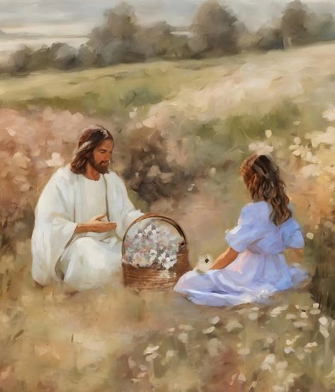 Emma Smith Lds, Jesus And Blonde Girl, Jesus And Children Pictures, Daughter Of God Wallpaper, Bible Study Pictures, Lds Iphone Wallpaper, Jesus And Girl, Faith Artwork, Christian Beauty