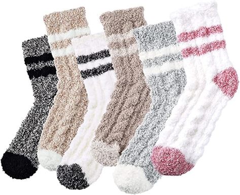 Sleeping Socks, Fall Socks, Outdoor Socks, Fluffy Socks, Outer Women, Stylish Socks, 2023 Trends, Soft Sock, Fuzzy Socks