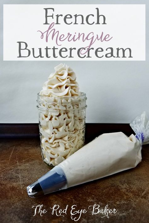 Funky Batter Buttercream Recipe, Funky Buttercream, French Meringue Buttercream Recipe, Meringue Powder Buttercream, French Meringue Buttercream, French Buttercream Frosting, Homemade Cake Frosting, Classy Desserts, Meringue Buttercream Frosting