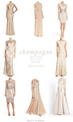 Champagne mother of the bride dresses Bride Mother Dress, Champagne Gown, Champagne Color Dress, Mothers Gowns, Dress For The Wedding, Mother Dress, Mother Of Bride Outfits, Mother Of The Bride Dresses Long, Mother Wedding