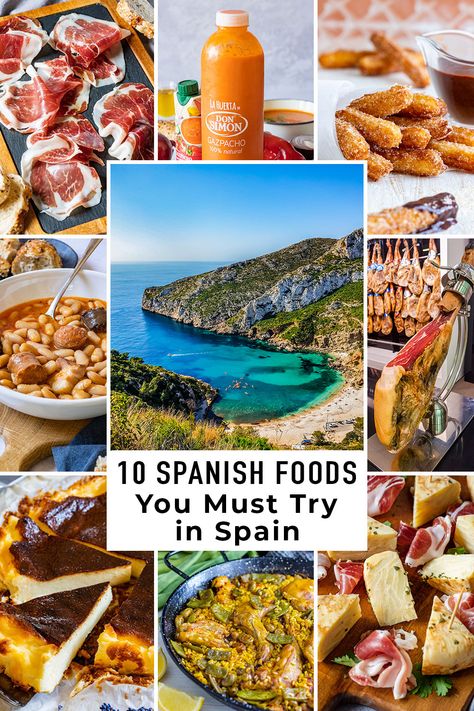 Stuffed Baguette, Spanish Stew, Spanish Breakfast, Spanish Soup, Chicken Paella, Spanish Foods, Blood Sausage, Bite Size Food, Spain Food