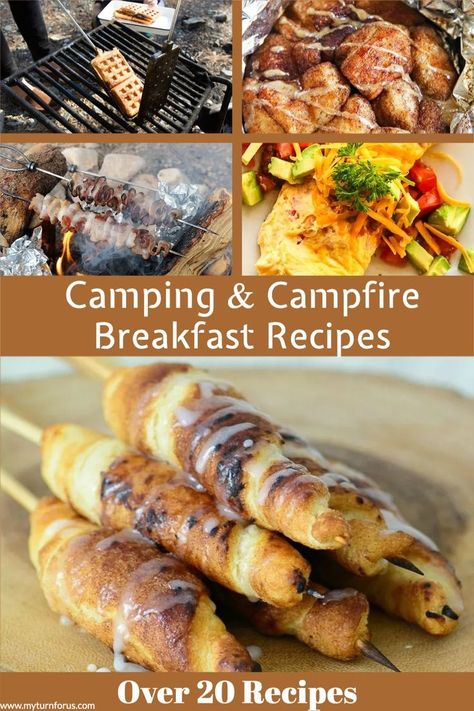 We have 20 of the Best Camping Breakfast ideas and campfire breakfasts for your convenience. And we are sure you will find a campfire breakfast you and your family will love. #CampfireBreakfast #CampfireRecipes #CampingBreakfastRecipes #CampfireRecipes #BestCampBreakfast #CampRecipes #myturnforus Breakfast Over The Fire, Campfire Cooking Breakfast, Easy Campfire Breakfast, Campfire Breakfast Ideas, Camp Breakfast Ideas, Easy Camping Breakfast Ideas, Camping Breakfast Recipes, Camping Breakfast Ideas, Camping Recipes Breakfast