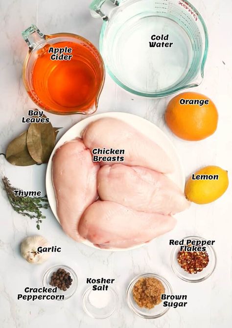 Vinegar Brine For Chicken, Easy Brine For Chicken, Smoked Chicken Brine Recipes, Roast Chicken Brine Recipe, Chicken Brine Recipe Easy, Brine Recipe For Chicken, Poultry Brine Recipe, Simple Brine For Chicken, How To Brine Chicken Breast