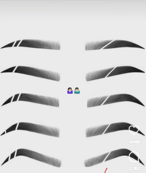 Eyebrow Slits Baddie, Eyebrow Transformation, Eyebrow Cut, Fade Haircut Designs, Eyebrow Slits, Membentuk Alis, Eyebrow Makeup Tutorial, Eyebrow Design, How To Draw Eyebrows