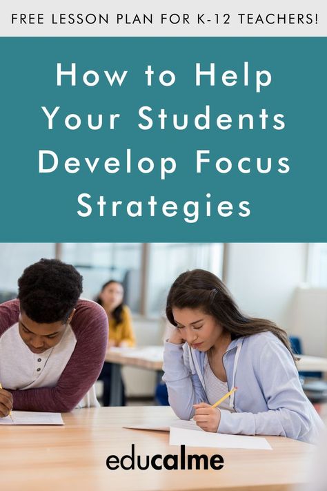 How can we expect our #students to focus on their work if they’ve never been taught how to focus? It can make both our lives as teachers and our students’ lives much easier if we teach them self-regulation and #focus strategies in an explicit way. To do that, we need to give students the opportunity to learn and reflect on what they personally need to be able to focus. A strategy that might work for one distracted student won’t work for the next. Education | Teaching Tips | Lesson Planning Classroom Sel, Sel Resources, Emotional Intelligence Kids, Concentration Activities, Emotional Regulation Activities, Emotional Intelligence Activities, Emotional Activities, Kids Coping Skills, Mindfulness Classroom