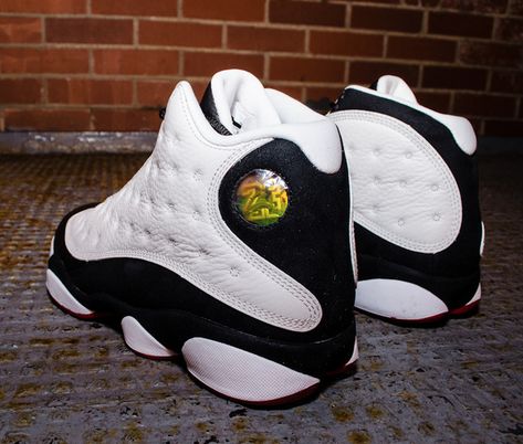 Air Jordan 13 Retro - White/Varsity Red-Black | Complex Retro 13 Jordans, Men Shoes Casual Loafers, Basket Shoes, Mens Shoes Casual, Jordan Xiii, Men Shoes Casual, Estilo Cholo, Unique Tools, Retro 13