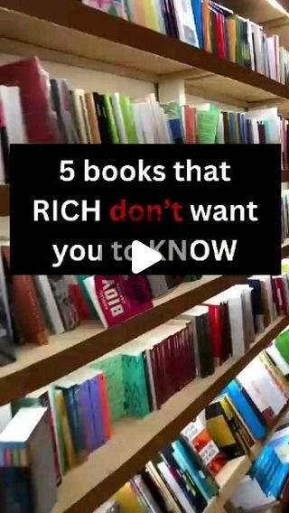 Shashank- Book Blogger & Book Reviewer on Instagram: "5 books the rich don't want you to know!  . . #successful #bookrecommendations #books" Best Positive Quotes, Book Blogger, Reading List, Reading Lists, Trust Me, Book Review, Book Recommendations, Want You, Self Help