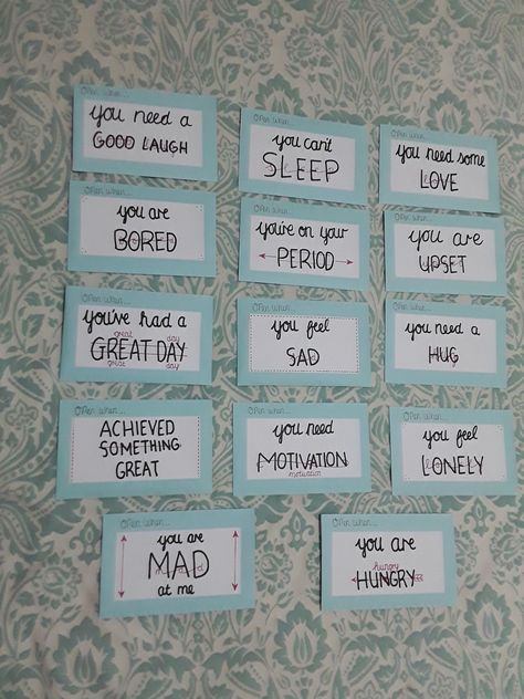 Open When Letters For Your Best Friend, When You Are Letters, Open When Letters For Boyfriend Topics, Open Letters For Best Friend, Read This Letter When Ideas, Open When Notes For Best Friend, Open When Letters To Yourself, Open When List Ideas, Diy Open When Letters Boyfriends