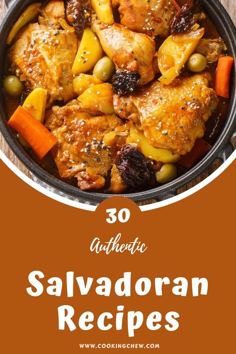 If you want something new to liven up your cooking life, try this collection of 30 traditional Salvadoran recipes, including pupusas, semita, and more! Salvador Food Recipes, Salvadoran Chicken Soup, Traditional El Salvador Food, El Salvador Recipes Food, El Salvadorian Recipes, Salvadorian Soup, Salvadorian Food Recipes El Salvador, Easy Salvadorian Recipes, El Salvadoran Food