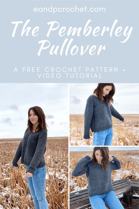 Super Fine Yarn Crochet Pattern Free, Crochet Pullover Pattern Free, Oversize Sweater Crochet Pattern, Oversized Crochet Sweater Pattern, Tunisian Crochet Sweater, Crochet Sweater Free Pattern, Crochet Pullover Sweater, Crochet Patterns Clothing, Crochet Pullover Pattern