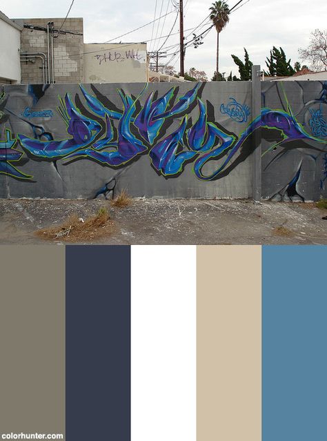 Graffiti Color Palette, Graffiti Color Schemes, Art Color Palette, Color Plate, Color Mix, Art Color, Colour Palettes, Logo Ideas, Planet Earth