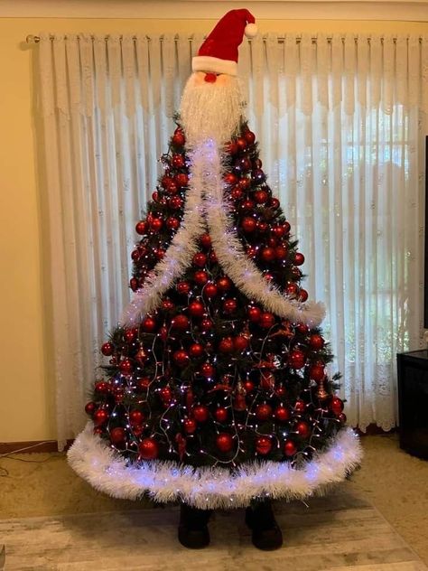 Pretty Christmas Decorations, Christmas Tree Decorating Themes, Elegant Christmas Trees, Creative Christmas Trees, Christmas Themes Decorations, Christmas Tree Inspiration, Diy Christmas Decorations Easy, Beautiful Christmas Trees, Pretty Christmas