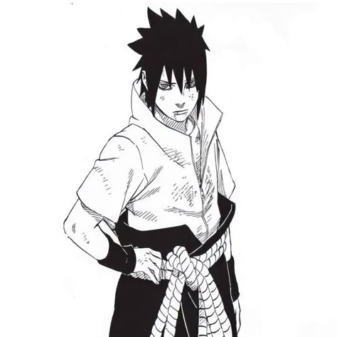 Sasuke Manga, Sasuke Sharingan, Baruto Manga, Naruto Clans, Sasuke Uchiha Sharingan, Naruto Sketch Drawing, Anime Witch, Itachi Uchiha Art, Naruto Sketch