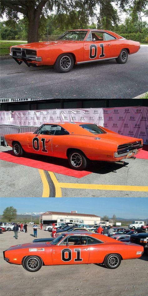 General Lee Car, Famous Movie Cars, Famous Vehicles, General Lee, Black Audi, Ad Car, Dodge Charger Rt, 1969 Dodge Charger, Tv Cars