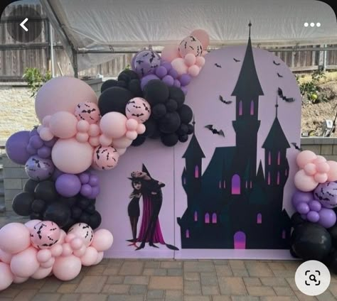 Hotel Transylvania Backdrop, Transilvania Birthday Party, Mavis Birthday Party, Hotel Transylvania Birthday Theme, Hotel Transylvania Themed Birthday Party, Hotel Transylvania Baby Shower Ideas, Hotel Transylvania Birthday Decorations, Wednesday Birthday Decorations, Hotel Transylvania Birthday Party