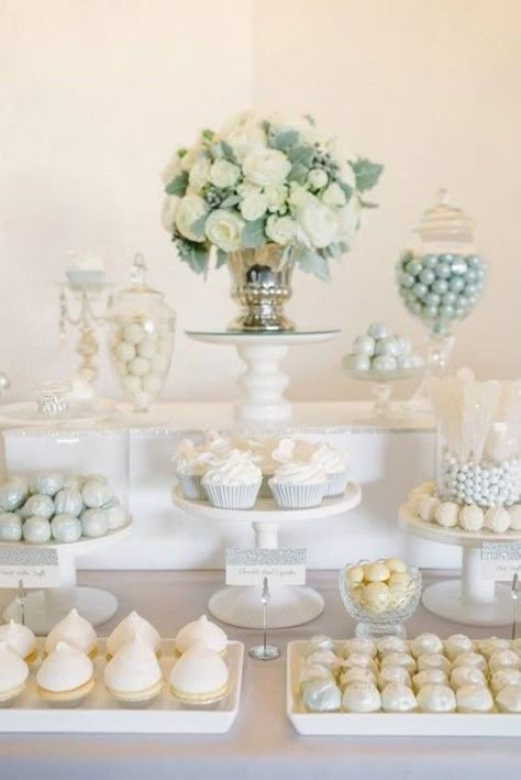 Wedding Dessert Table Decor, Dessert Table Ideas, Dessert Table Decor, Sweet Tables, Quinceanera Themes, Wedding Dessert Table, Quinceanera Party, Wedding Dessert, Dessert Buffet