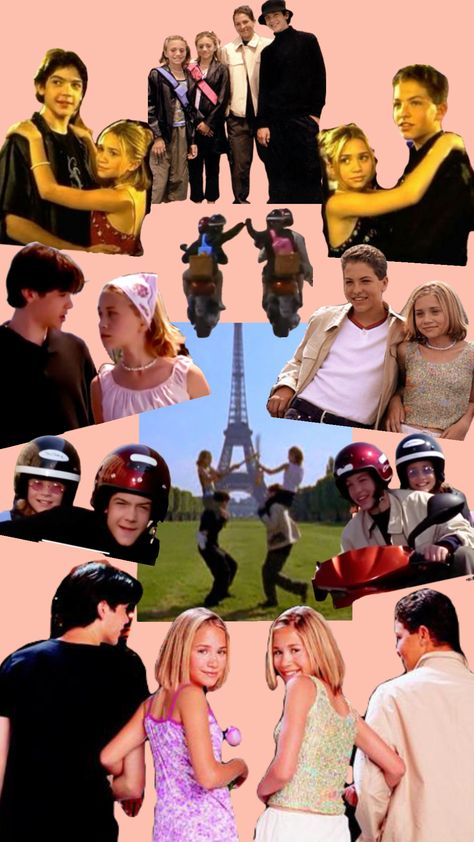 Passport to Paris Boys (Mary Kate on left half and Ashley on right half) Passport To Paris, Olsen Fashion, Michelle Tanner, Mary Kate And Ashley, Mary Kate Ashley, Olsen Twins, S Icon, Ashley Olsen, Mary Kate