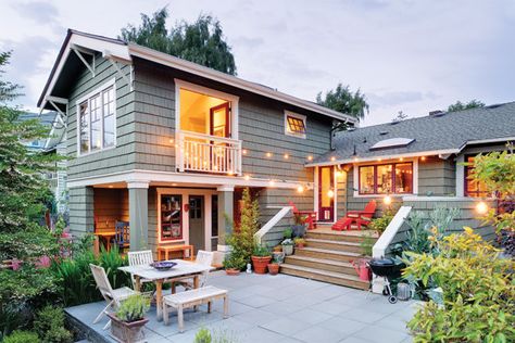 Ranch Addition, Split Level Remodel Exterior, Master Suite Addition, Split Level Remodel, Bedroom Addition, Backyard Cottage, Craftsman Cottage, Seattle Homes, Split Level House