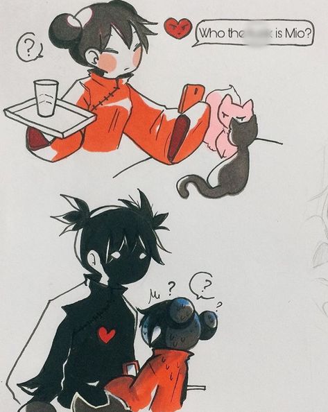 Yandere Garu X Pucca, Pucca X Garu Jealous, Pucca X Garu Comic, Pucca X Garu Fanart, Puka And Garu, Pucca Pfp, Pucca X Garu Cartoon, Pucca Garu Fanart, Puca And Garu