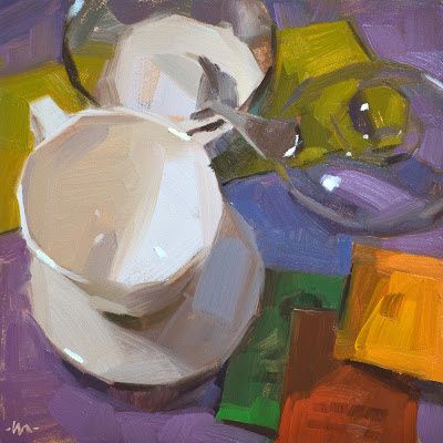 Carol Marine's Painting a Day: Tea To Be Sarah Sedwick, Carol Marine, Marine Paint, Painting A Day, Composition Painting, Marine Painting, Painting Competition, Lime Oil, Paintings Art