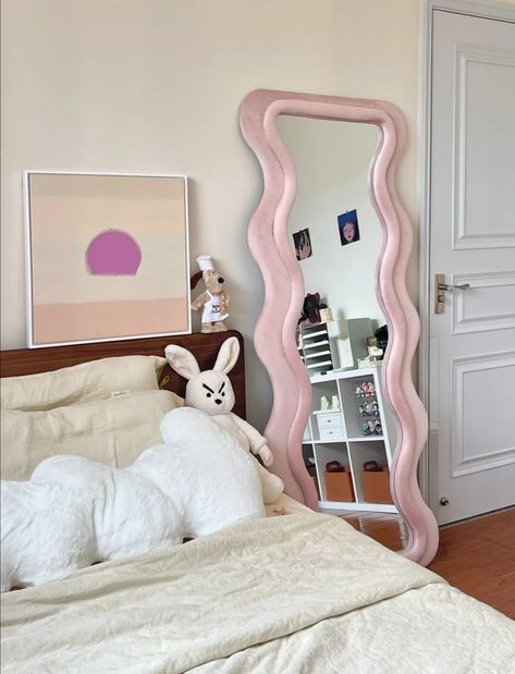 Gaming House, Full Length Mirror Stand, Large Floor Mirror, Bedroom Transformation, Aesthetic Decoration, Apartment Loft, Campervan Life, Glass Floats, Tiktok Shop