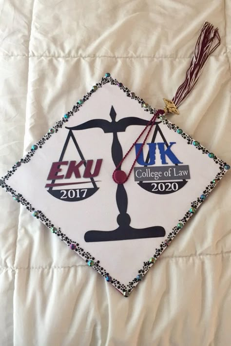 Law school bound graduation cap. Graduation Cap Designs Law School, Going To Law School Grad Caps, Future Lawyer Graduation Cap, Next Stop Law School Grad Cap, Pre Law Graduation Cap, Law School Grad Cap, Lawyer Graduation Cap, Law Graduation Cap, Law School Graduation Cap