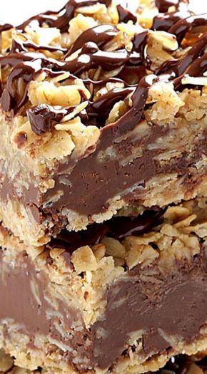 No Bake Chocolate Oatmeal Bars, Cooking Lentils, Chocolate Oatmeal Bars, Dessert Oreo, Slow Cooker Desserts, Dessert Bar Recipe, Butter Bars, Chocolate Oatmeal, Oatmeal Bars