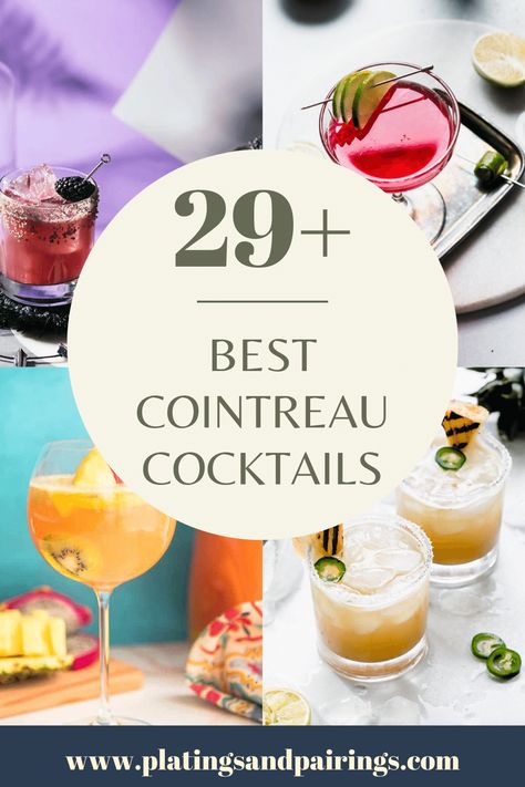 Cocktails With Cointreau, Orange Liqueur Cocktail, Drinks With Cointreau, Cointreau Recipes, Cointreau Cocktail Recipes, Cointreau Drinks, Cointreau Cocktail, Cointreau Cocktails, Drinks Alcohol Recipes Easy