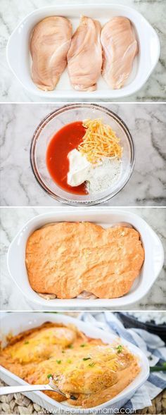 This Buffalo Chicken Casserole is PERFECT for a quick and easy meal. It is loaded with flavor and a crowd pleaser. #EasyFamilyRecipes #Chicken #Easyrecipes Buffalo Chicken Casserole, Awesome Recipes, Buffalo Chicken Dip, Idee Pasto Sano, Chicken Casserole, Buffalo Chicken, Naan, I Love Food, Chicken Dinner