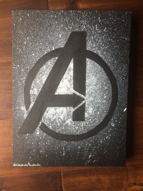 Marvel Simple Painting, Avengers Painting Ideas Easy, Avengers Easy Painting, Marvel Paintings Easy Canvases, Avengers Canvas Painting Easy, Marvel Easy Painting, Simple Marvel Paintings, Thor Painting Easy, Loki Painting Canvas