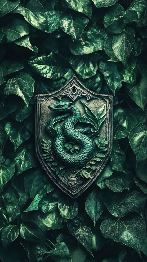 Slytherin Aesthetic Snake, Slytherin Iphone Wallpaper, Green Snake Wallpaper Aesthetic, Slytherin Phone Wallpaper, Slytherin Pfp Aesthetic, Slytherin Wallpaper Iphone, Slytherin Wallpaper Lockscreen, Emerald Green Wallpaper Aesthetic, Slytherin Lockscreen