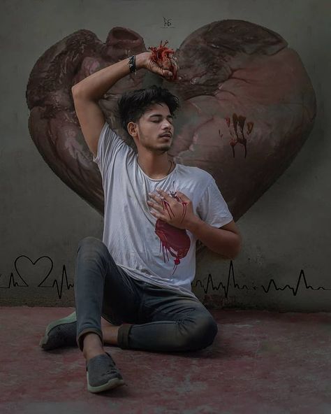 Himmat Singh ~ HS on Instagram: “Falling in love is very easy 💔 It is very difficult to come back up. ( work - @iamhimmatsingh ) ( cmnt if you like post share follow for…” Breakup Dp Photo, Love Couple Images Hd, Bewafa Photo, Love Feeling Photos, Bewafa Photo Editing, Beautiful Profile Pictures, Best Poses For Photography, Beautiful Night Images, Blur Background In Photoshop